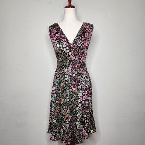 MISSONI V Neck Fit and Flare Circle Dress Size 2